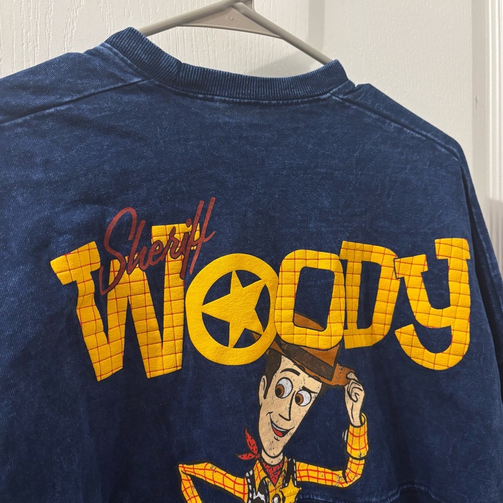Disney Parks Toy Story Woody Sheriff Spirit Jersey - Size XS - Picture 4 of 7